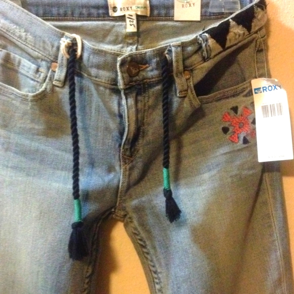 NWT Roxy Hippie Jean - Picture 2 of 4
